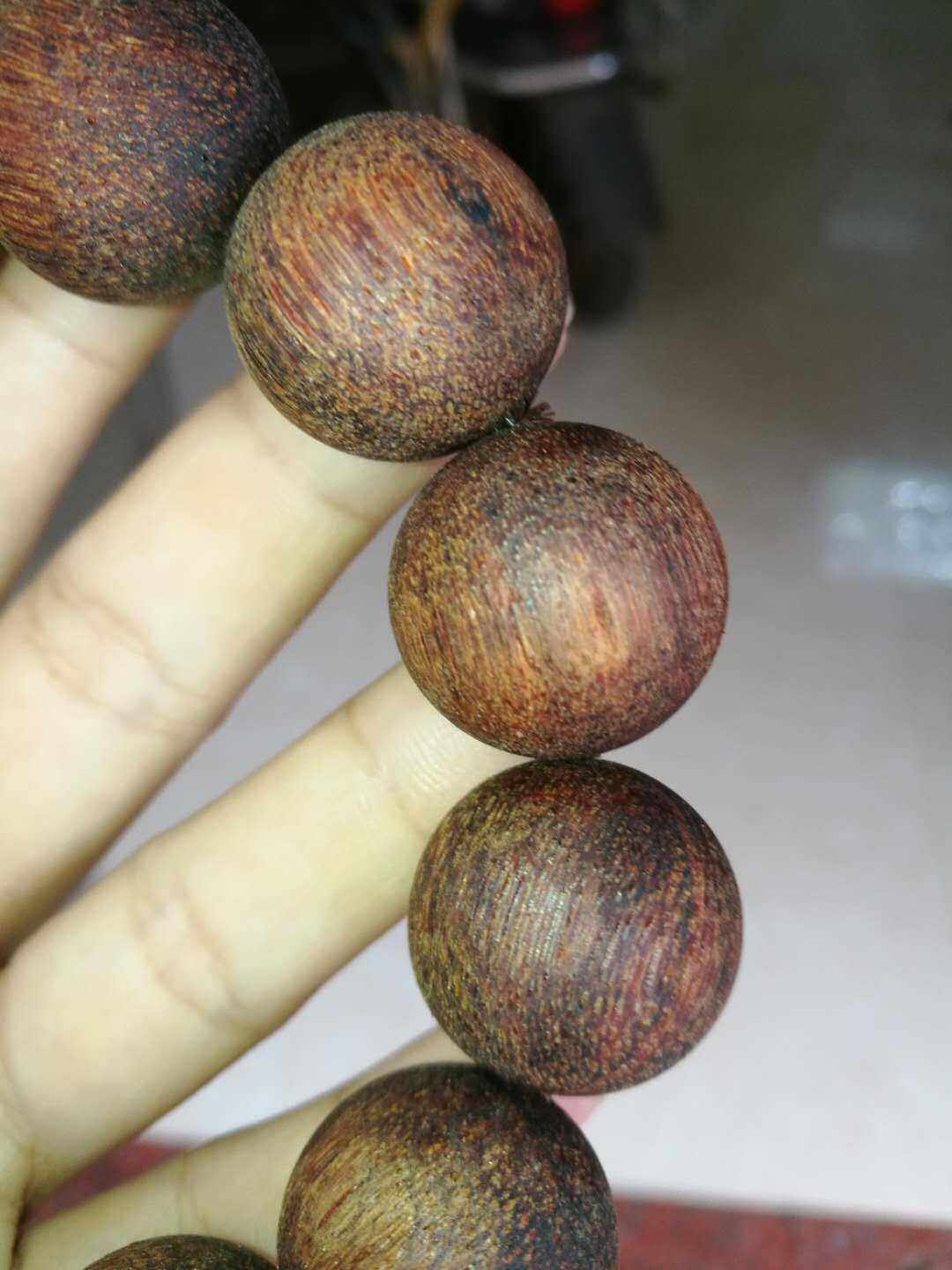 缅甸降真香手串小叶全软黄油蜜香糖结金丝秒沉佛珠