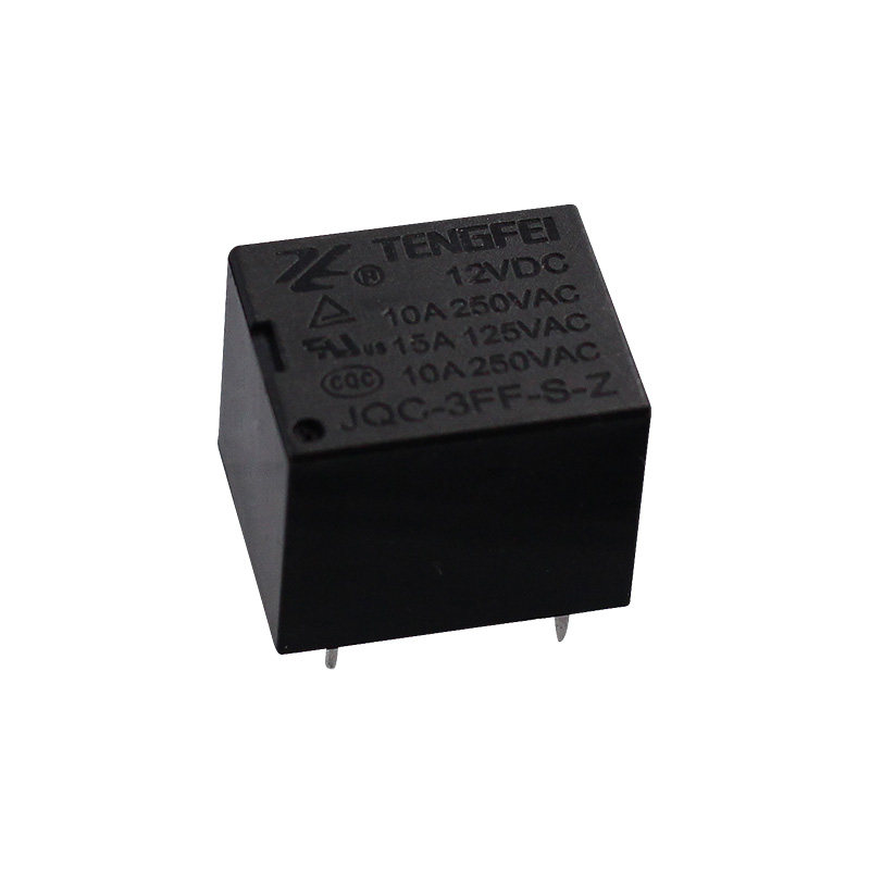 腾飞jqc-3ff-s-z继电器t73一开一闭型5脚10a12vdc5只装量大电磁继电器