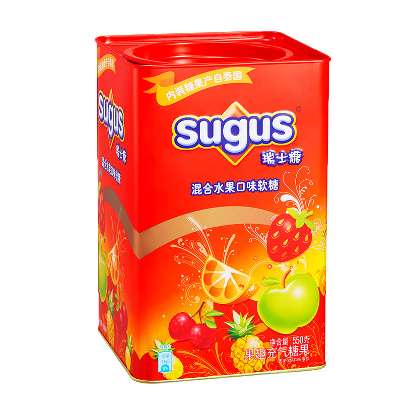 瑞士糖水果味礼盒装软糖