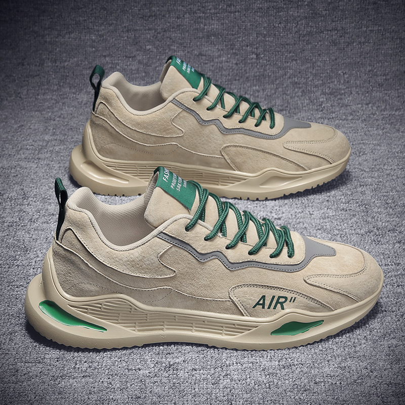 男鞋2022年新款春季潮流百搭运动跑步休闲板鞋男士老爹ins潮鞋秋