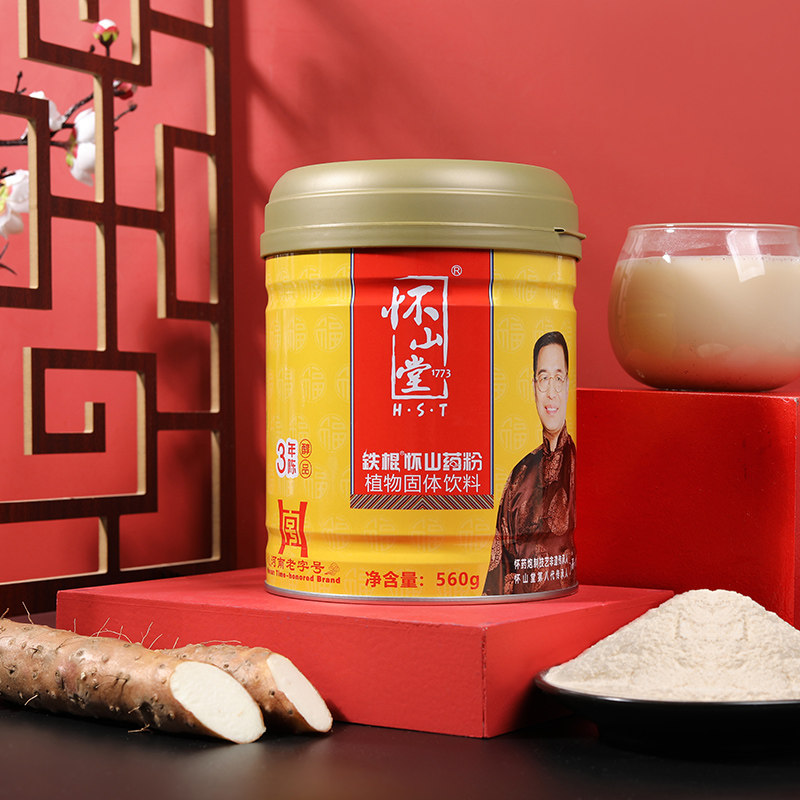 怀山堂铁棍三年陈熟山药粉560g2