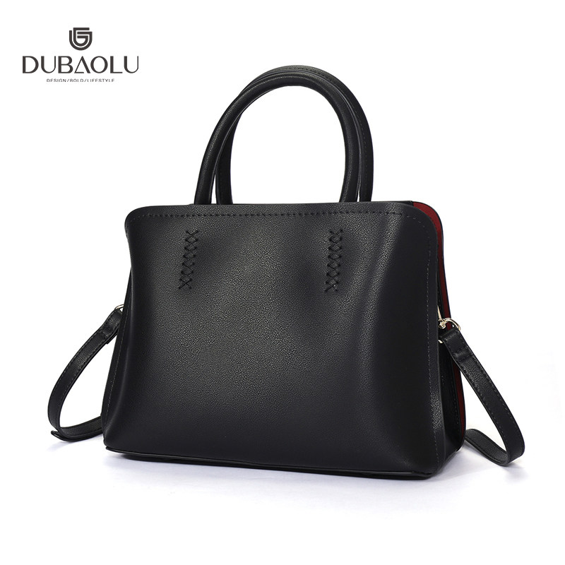 dubaolu都宝路女包新款时尚大气单肩手提包简约百搭女士包袋