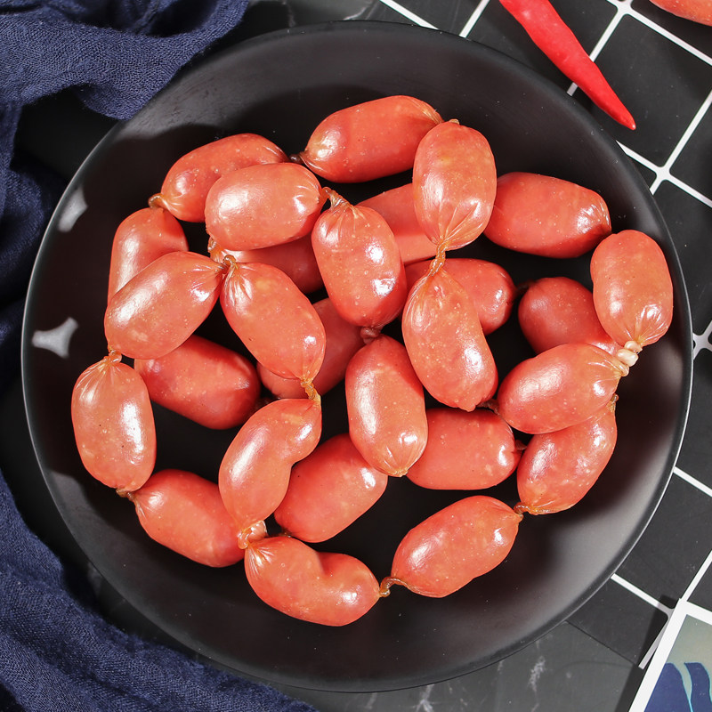 重工广味枣肠280g广式风味肉枣零食休闲装即食包装即食肠类