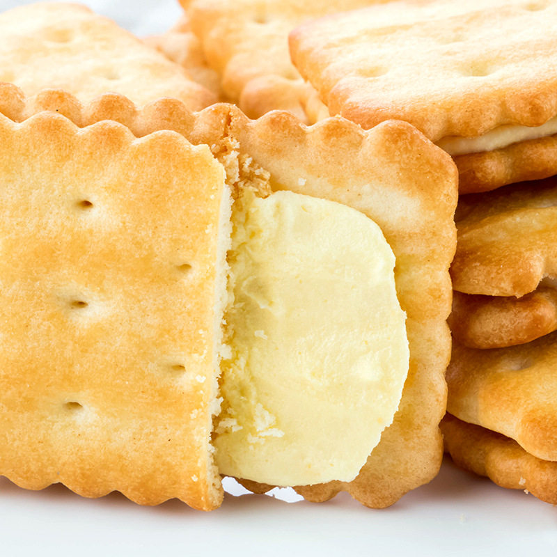 康师傅甜酥咸酥夹心饼干80g4包草莓蓝莓柠檬夹心饼干