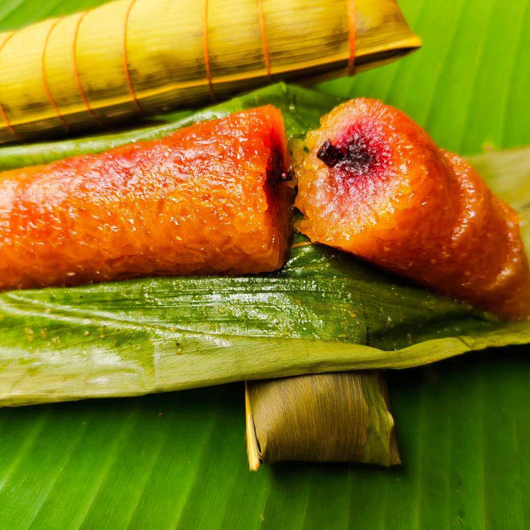 广西现做手工传统粽斋碱水长条新鲜横县凉粽粽子