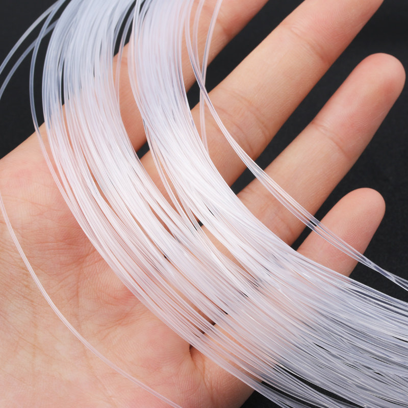 diy手工串珠配件编织材料线材 编织线 进口透明水晶鱼线 无弹性 - 爱