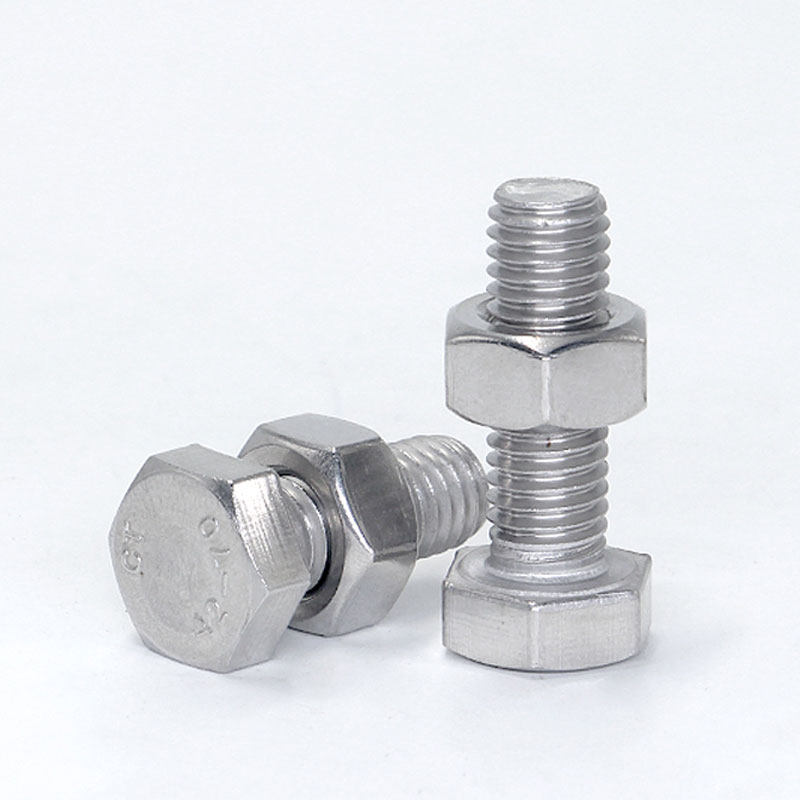 不锈钢六角螺丝螺栓螺母组合大全加长螺杆m4m5m6m8m10m12螺栓
