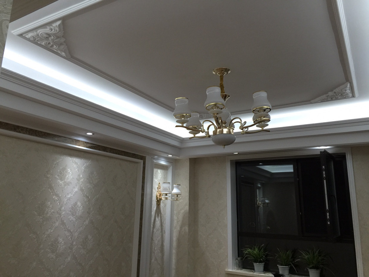 宝利格吊顶客厅三色光带双排220v进口高亮超高led灯带