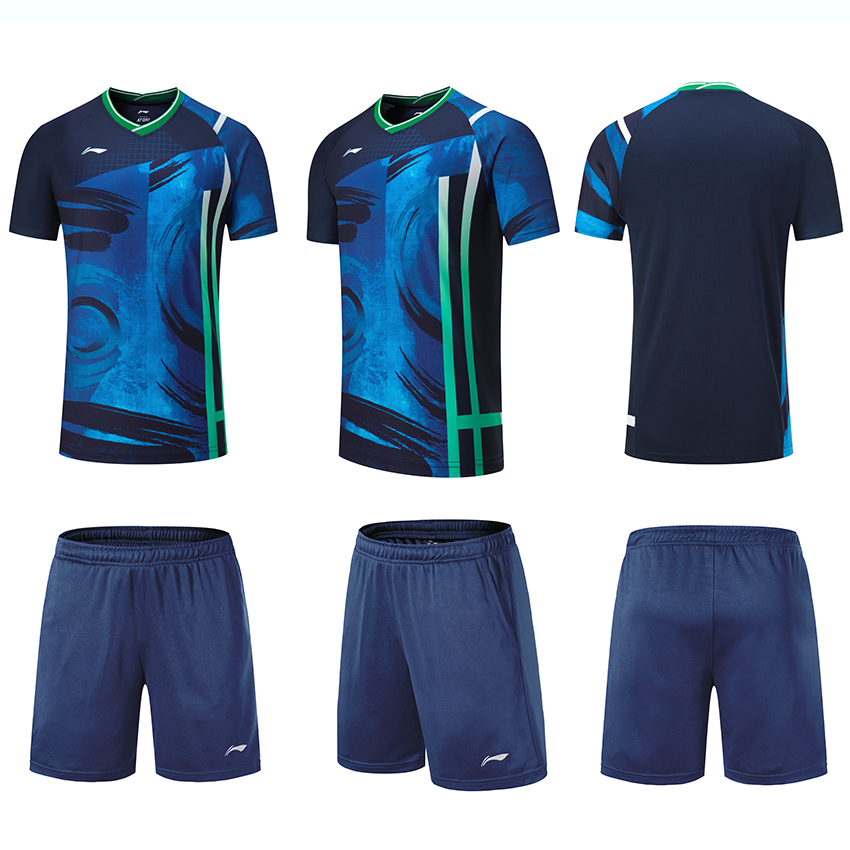 2021苏迪曼杯国家队羽毛球男女女款套装大赛短袖5分羽毛球服