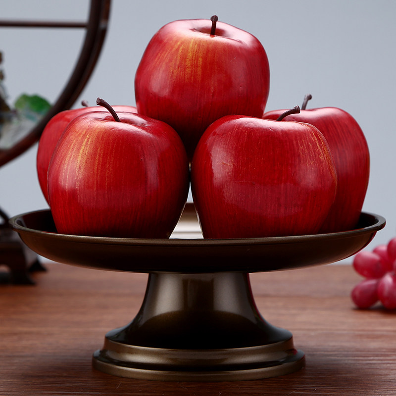 果盘熙曼蒂高脚莲花家用供奉台湾供盘财神水果果盘