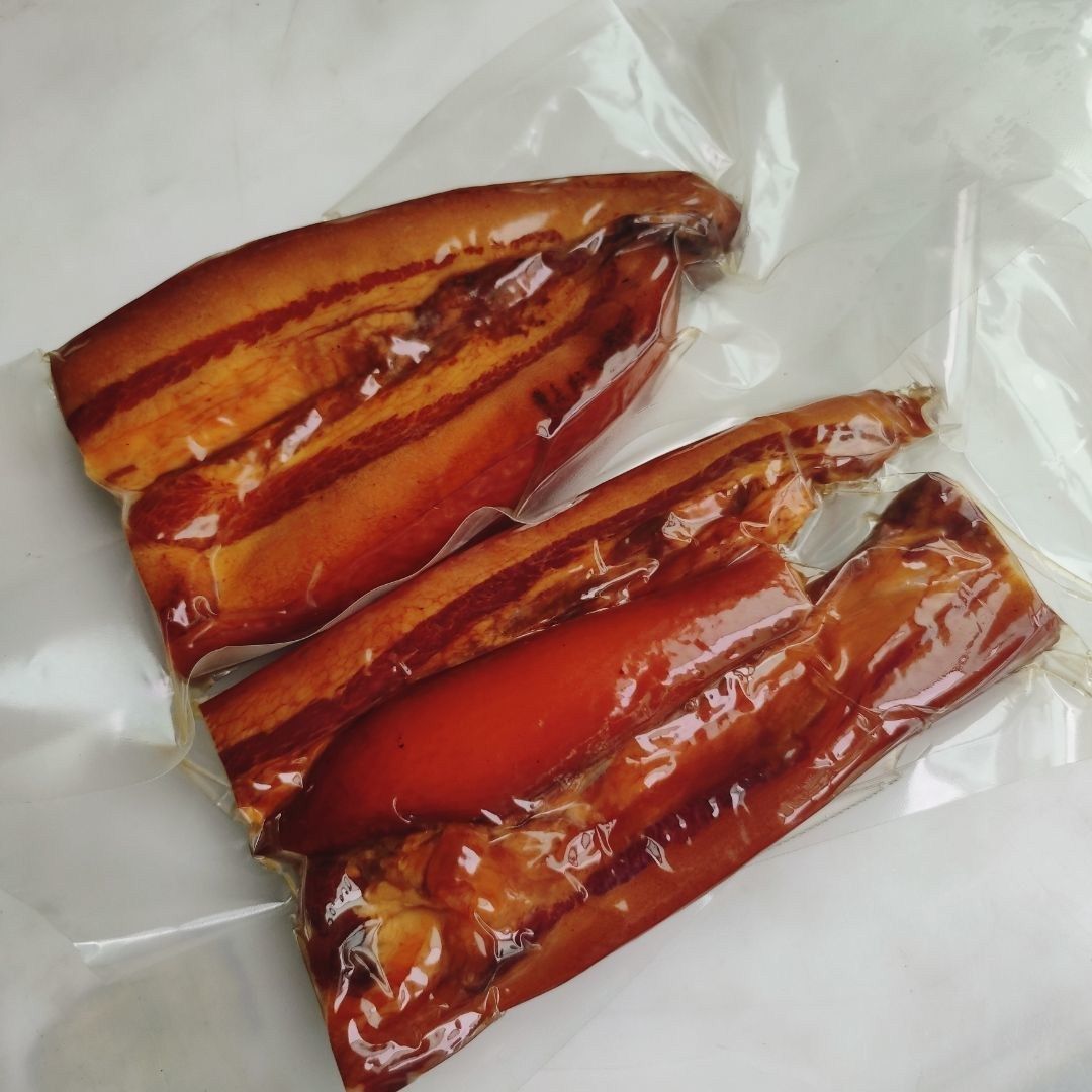 烟熏腊肉真空包真空腊味土特产乡里五花偏肥湖南腊