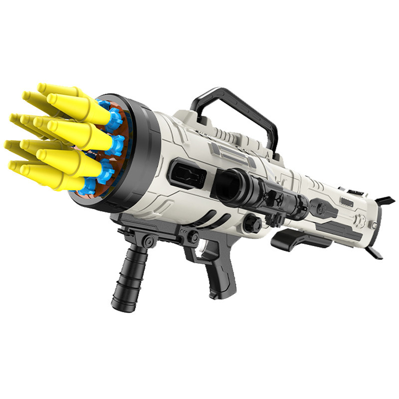 小小部队电动连发防空空炮火箭炮导弹发射器软弹玩具电动玩具枪