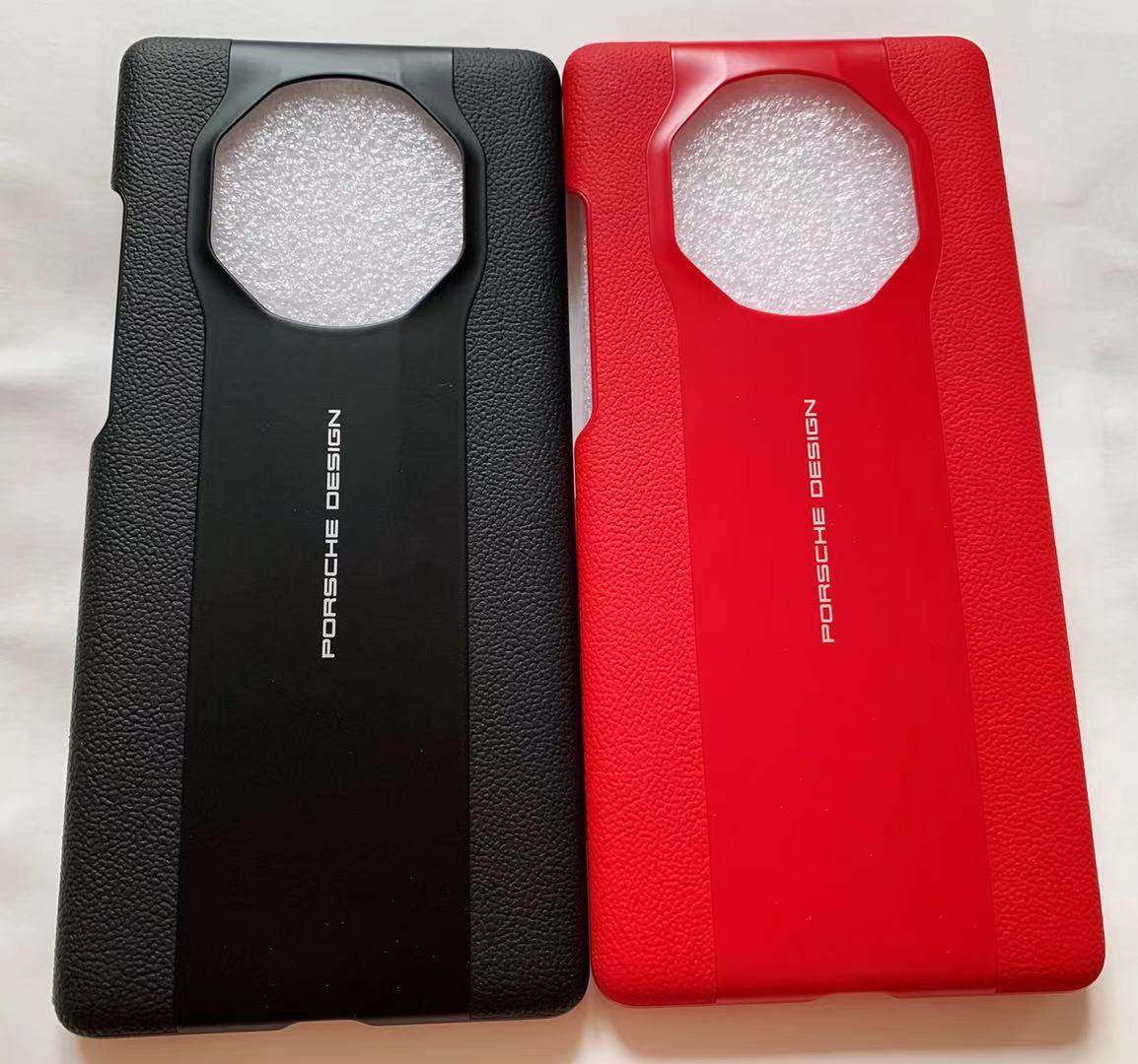 华为mate40rs原装保时捷手机机壳官方原厂真皮保护手机保护套