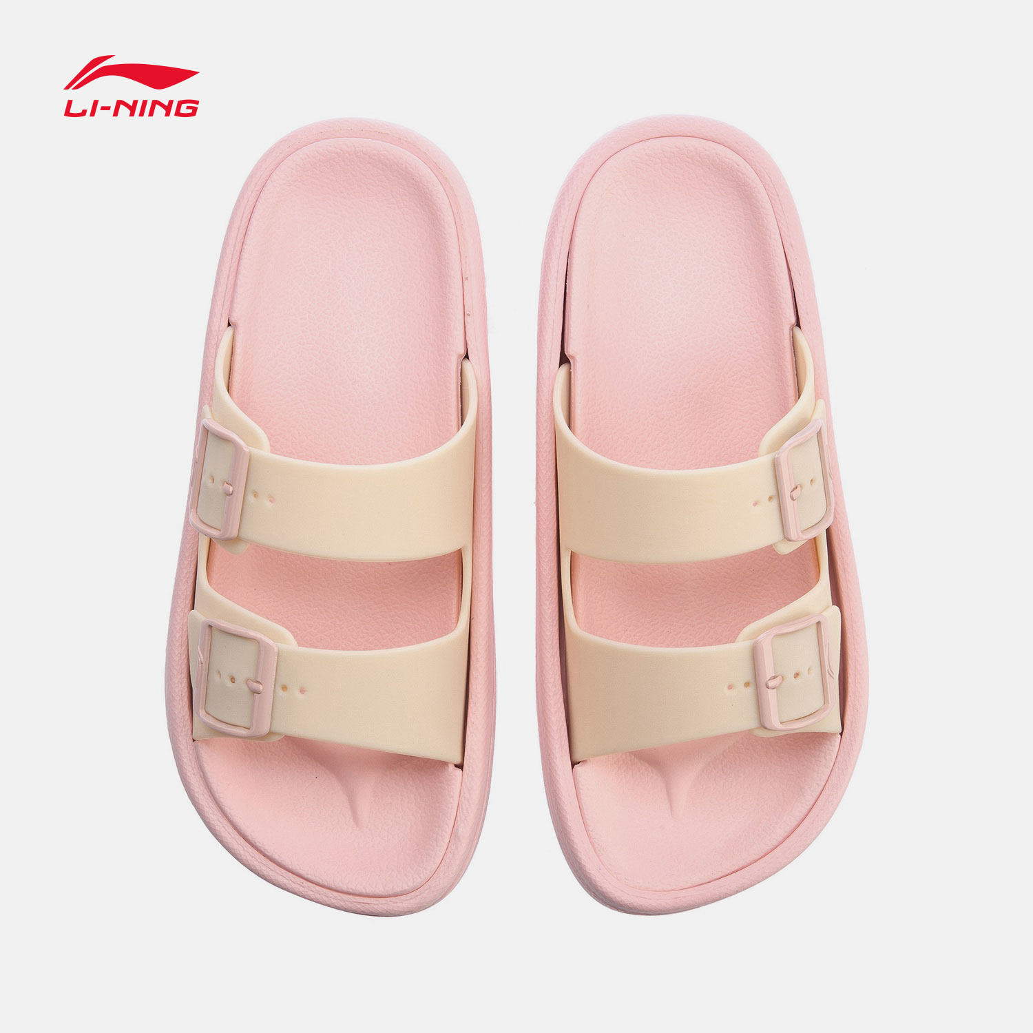 李宁拖鞋女鞋2021新款clap迪士尼联名轻便休闲运动拖鞋