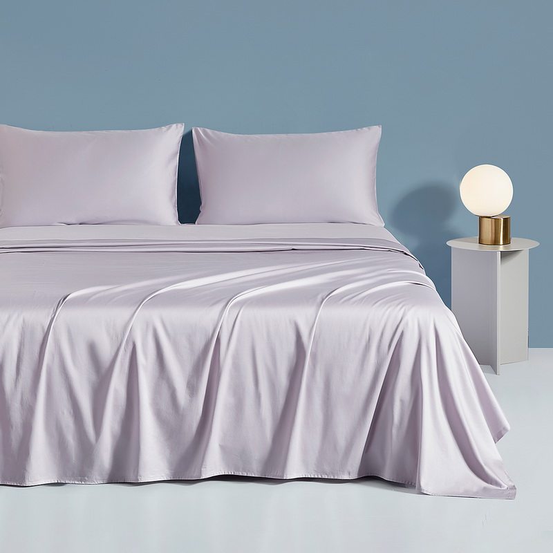 大朴a类全棉纯棉床单单件纯色120支贡缎高支高密单双人被单床品  价格