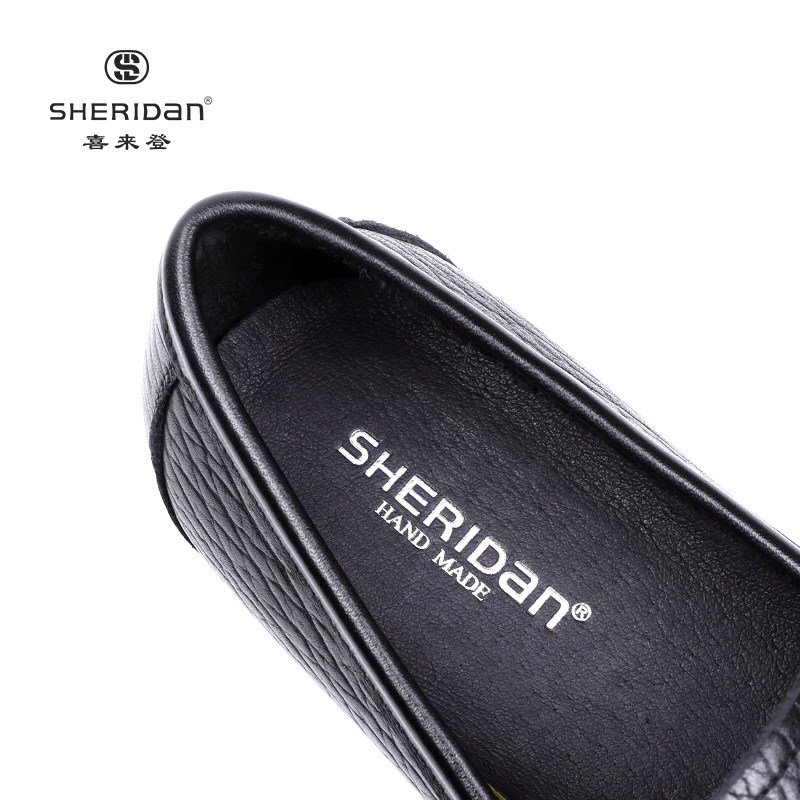 sheridan喜来登2020春季新款真皮商务休闲乐福男士乐福鞋(豆豆鞋)