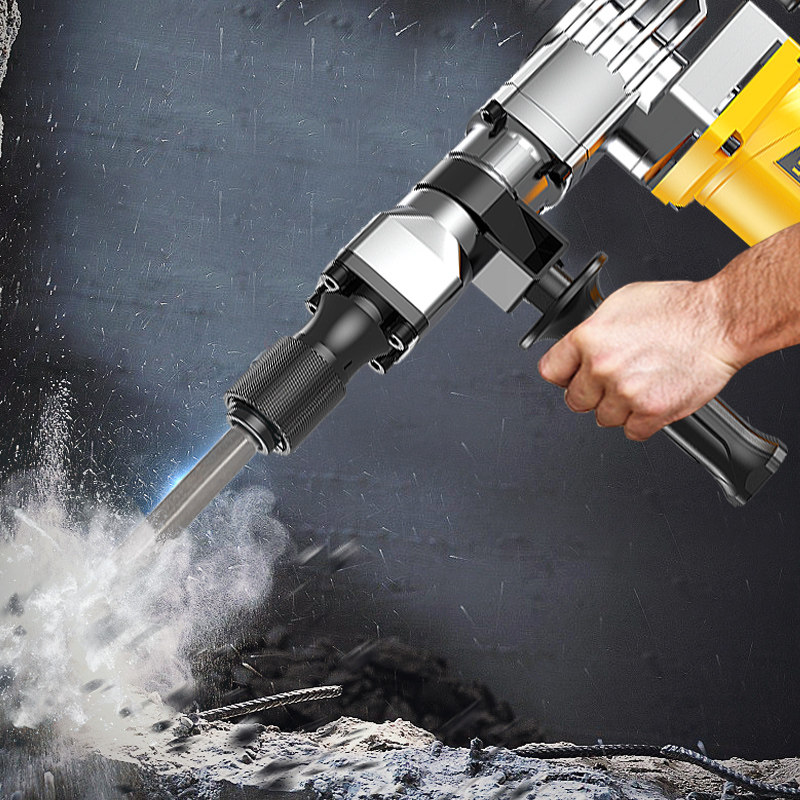 雷亚大功率专业冲击电镐开槽拆墙工业级电锤单用混凝土电稿重型搞