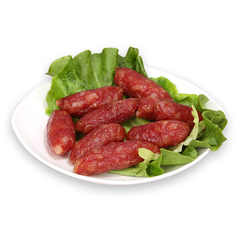 金鳌粒粒肠200g广式腊肠甜味鲜肉香肠 广东腊肠特产 风干农家自制