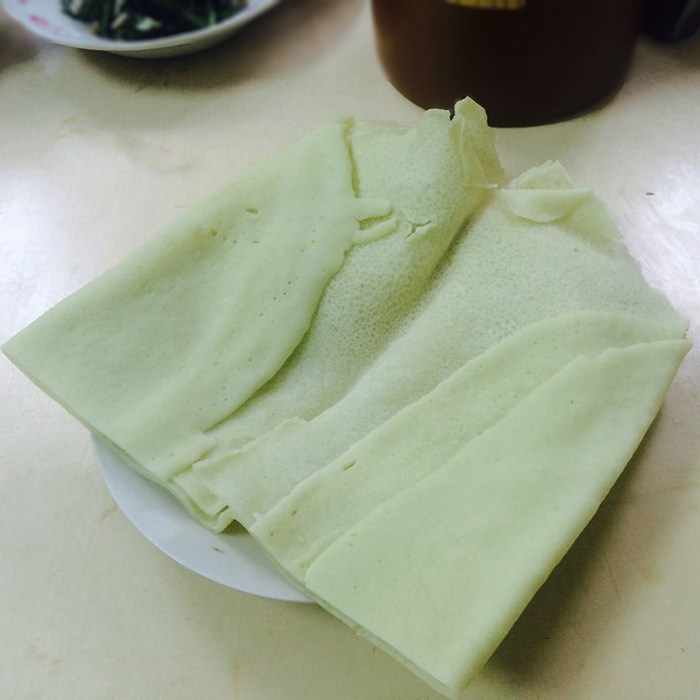 湖北特产武汉黄陂仙桃农家手工自制鲜豆皮湿豆皮豆丝真空袋3件装