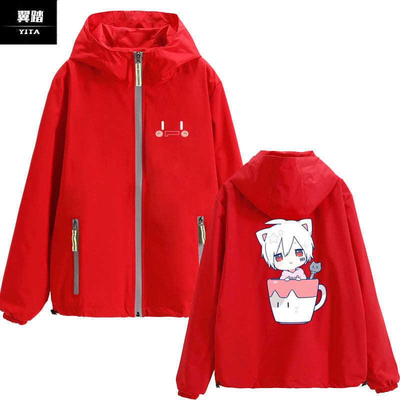 mafumafu唱见まふまふ原创音乐acg周边开衫夹克男女连帽外套衣服