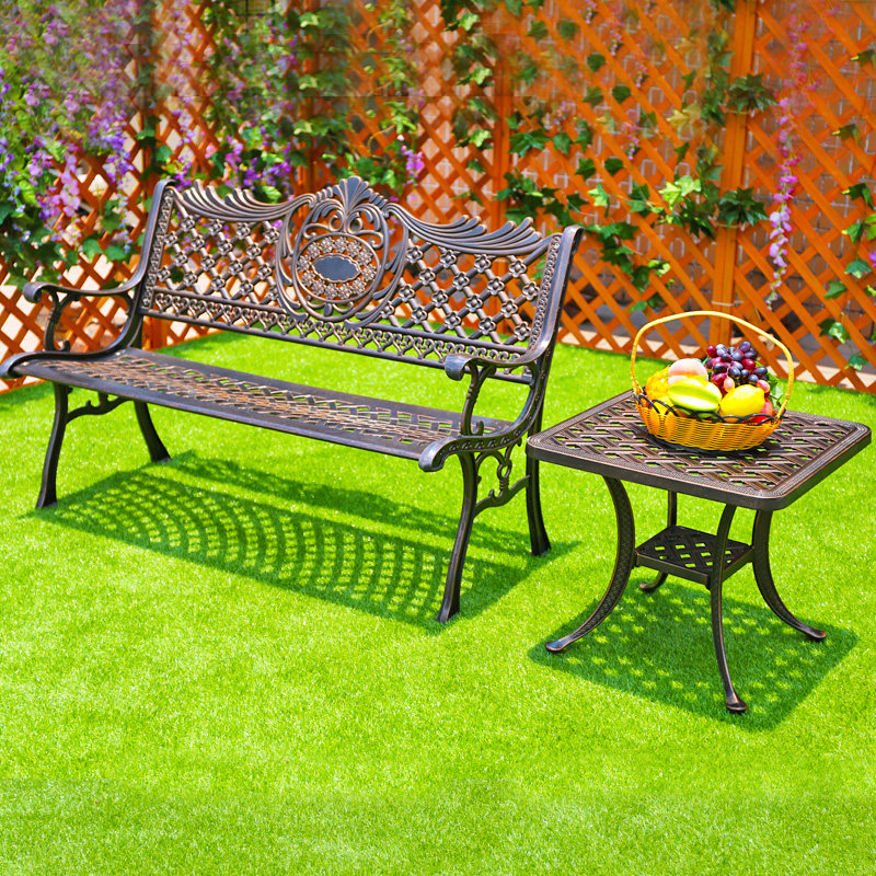 铸铝椅子沃利贝尔户外休闲公园园林长椅庭院花园桌椅套件