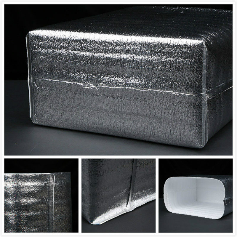 保温单双层运输外卖海鲜隔热蛋糕铝箔立体10寸保温袋