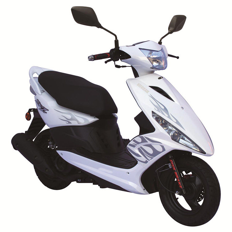 三阳套件rsz鬼火100cc踏板摩托电喷省油摩托车林海100机全国上牌