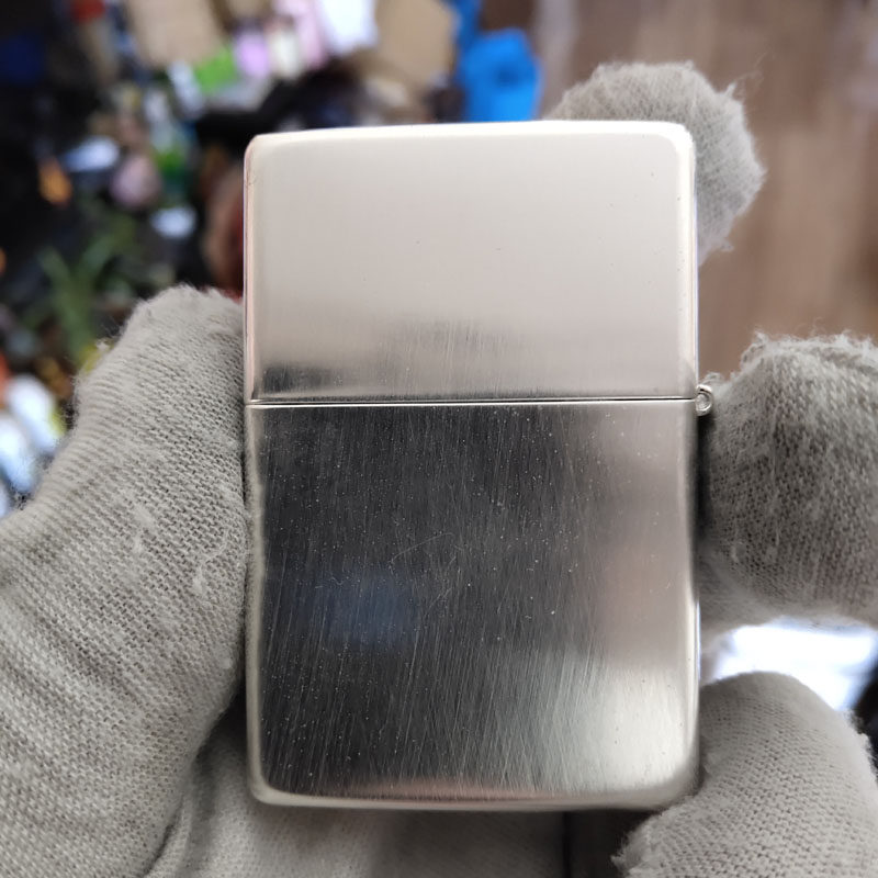 原装正品zippo芝宝14年韩版复刻8011镀银lovezippo