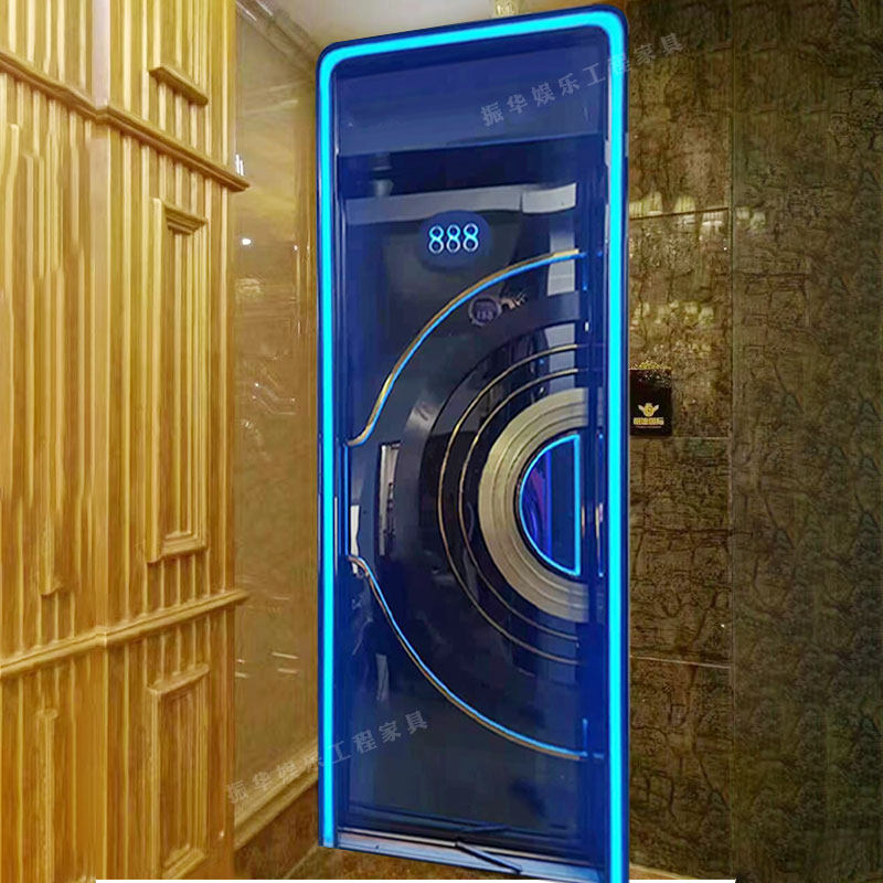 定制房门镶嵌防火门包厢不锈钢酒吧发光包房门专业卧室门