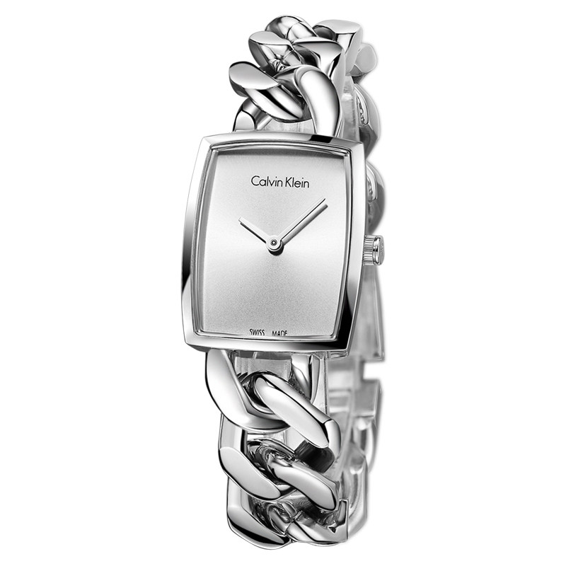 ck手表 凯文克莱 amaze系列 2017新款方盘石英女士腕表k5d2s126
