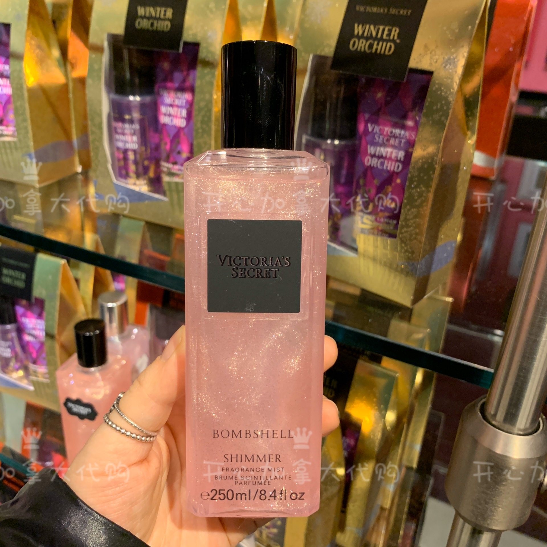 代购维多利亚的秘密维密尊贵bombshell性感女郎香水水香两只包邮香水