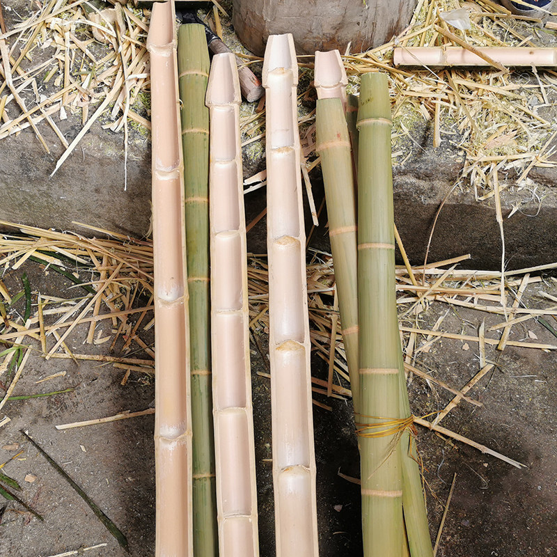 贵州楠竹扁担手工竹制品挑子挑水家用搬运工肩扛其它农用工具