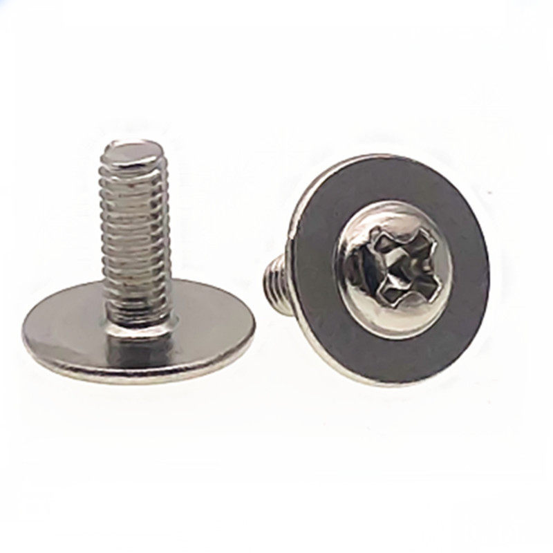 螺丝加大介子头带垫机螺丝钉自带垫片电脑主板螺钉