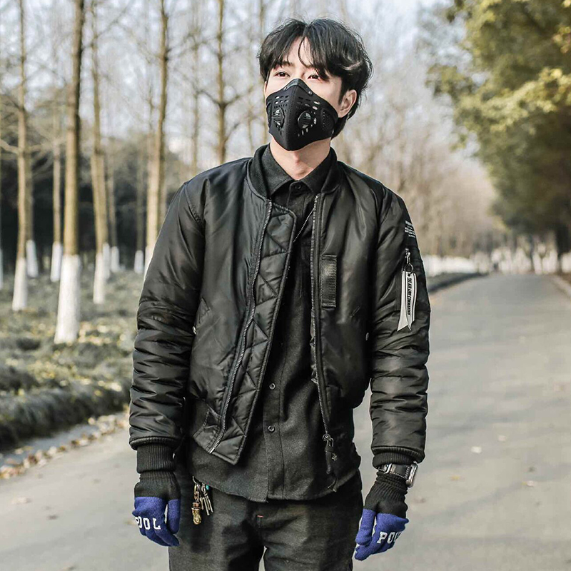 ENSHADOWER隐蔽者潮牌冬季飞行员夹克棉服男防水加厚保暖棉衣外套