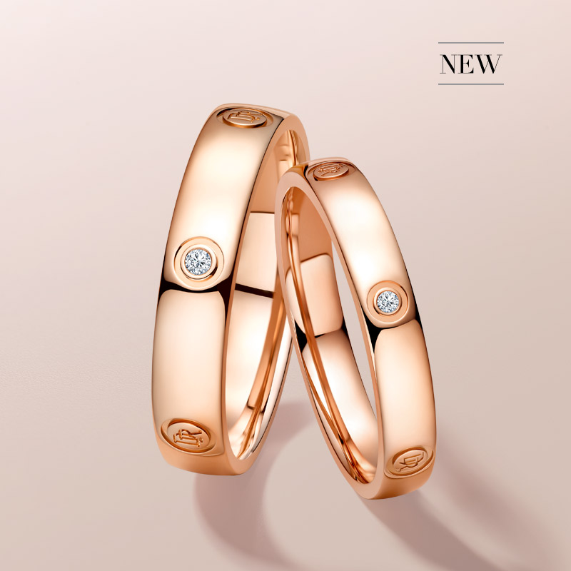 新款戒指正品金正品18k定制钻石dr结婚时光印记手饰