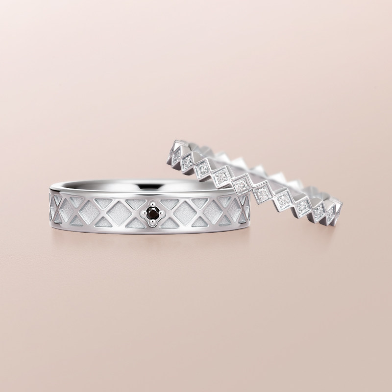 dr戒指正品金正品18k钻戒paris结婚男女情侣手饰