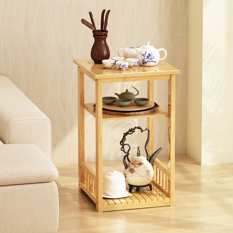 沙发边几简约迷你小茶几茶水置物架茶叶架茶水台电话边柜茶桌角几