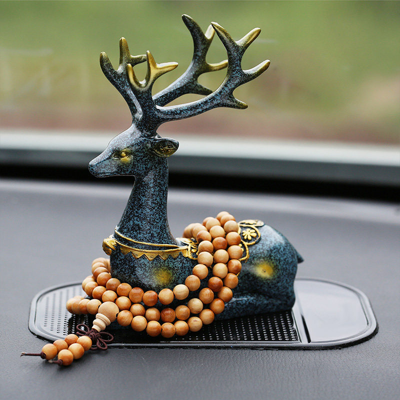 创意汽车用品一路平安车载装饰品车内饰品摆件摆件