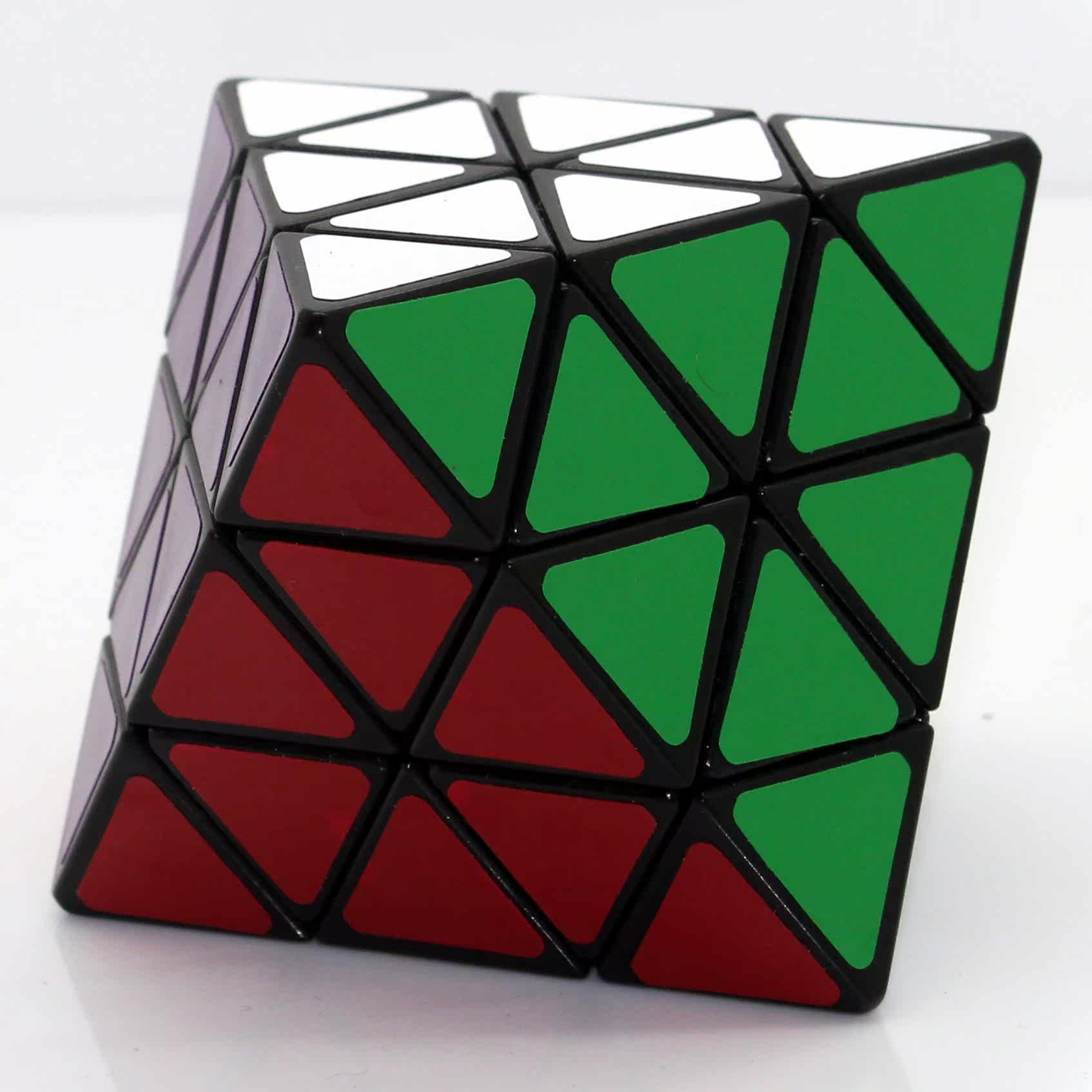 魔方蓝蓝八面体八轴ll正八斜转异形包邮魔方