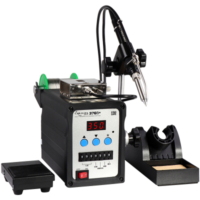 时代376d 90w大功率自动焊锡机脚踏式送锡恒温焊台电烙铁 原价1796元