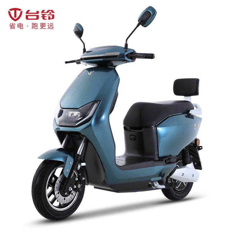 台铃新款小狮子60v两轮电动摩托车22ah电池电瓶电动轻便摩托车