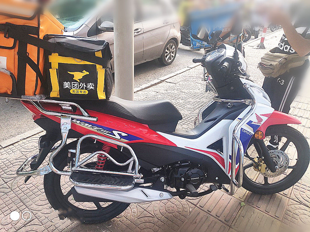 适用于新大洲本田新威武威武sdh11019asdh11022摩托车保险杠防摔摩托