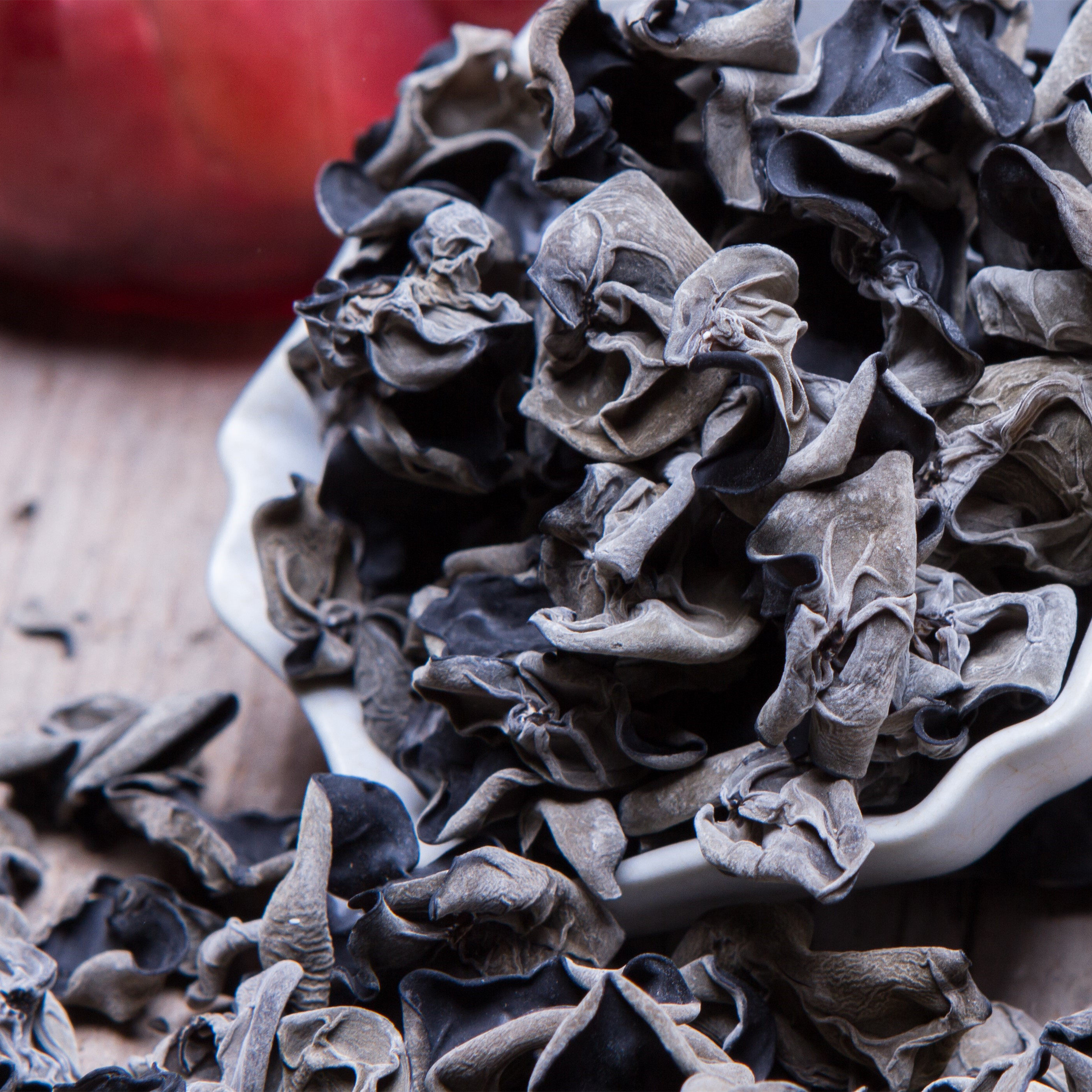 魁洋东北特产野生有机黑木耳216g椴树无根肉厚黑木耳