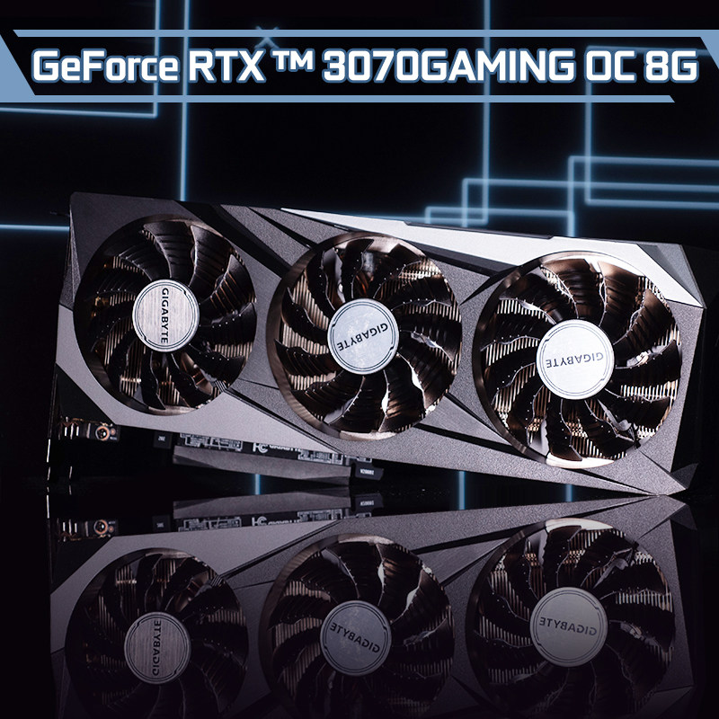 顺丰技嘉aours rtx3070 8g超级雕雪鹰魔鹰猎鹰oc高端电脑游戏显卡