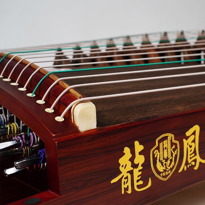 龙凤古筝田泉系列9608素面工艺筝朴实无华初学考级演奏扬州古筝琴