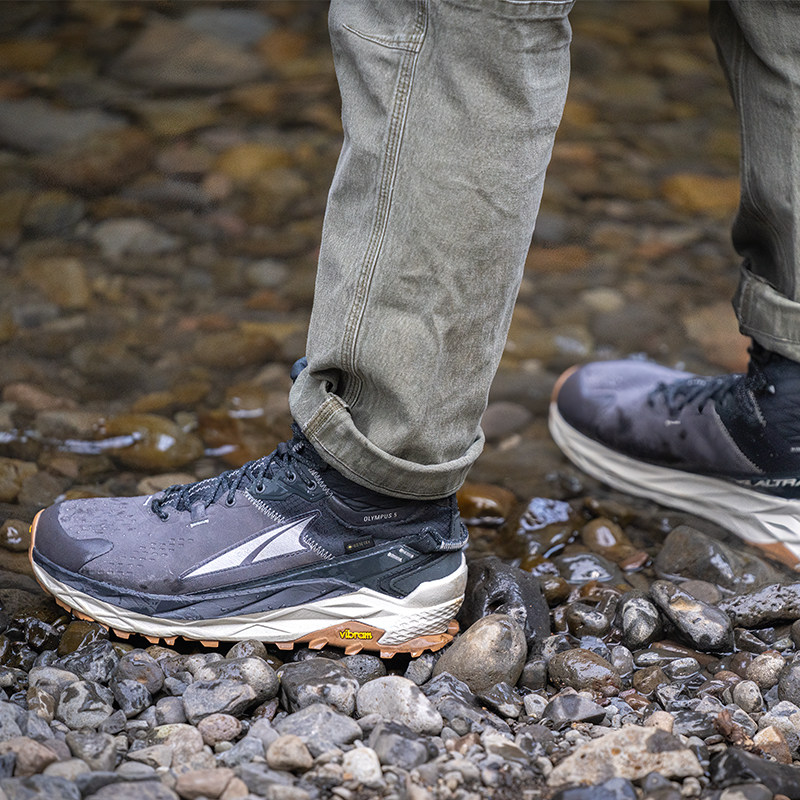 奥创altraolympus高帮gtx奥林巴斯男缓越野跑鞋防滑越野跑鞋