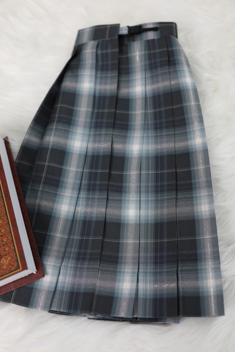 现货—阴暗面 银线款 jk制服百褶裙正统学院风学生制服裙短裙
