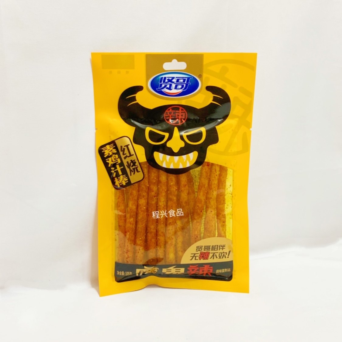 贤哥辣条红烧素鸡汁棒素牛牛肉面肉片105g5包面筋制品