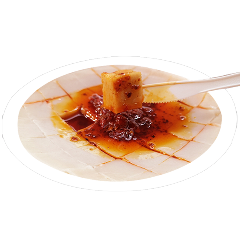 8碗 柳林碗托碗秃山西荞麦荞面碗团即食山西特产小吃吕梁碗坨碗装-mc