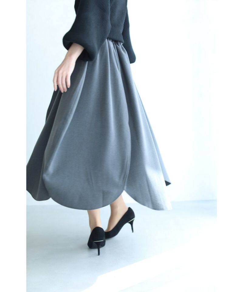 稀罕端系可爱爱优雅甜美立体裁剪花苞半身长裙半身裙